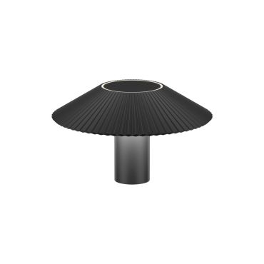 VK Lighting Amelie - tuinpaal - Ø 25 x 15 cm - 15W LED incl. - IP65 - zwart