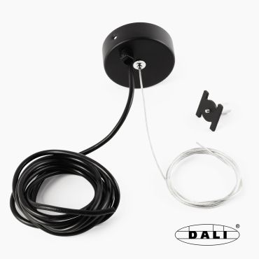 Faro Neso - ophangset + voeding - DALI - zwart