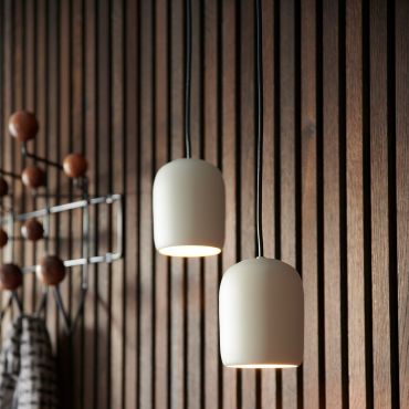 Nordlux Notti - hanglamp - Ø 10 x 120 cm - grijs