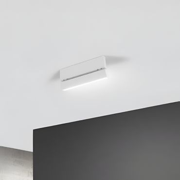 Nova Luce Pad - plafondlamp - 27,5 x 4 x 12,2 cm - 15W LED incl. - wit