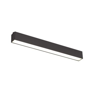 Maxlight Linear - plafondverlichting - 56 x 6 x 5 cm - 18W LED incl. - zwart - witte lichtkleur