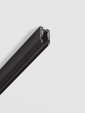 Nova Luce Ultra Slim -  opbouw magnetische rail - 200 cm - zwart