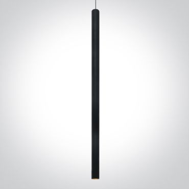 ONE Light Pendant Tubes - hanglamp - Ø 2,6 x 120 cm - 6W LED incl. - zwart