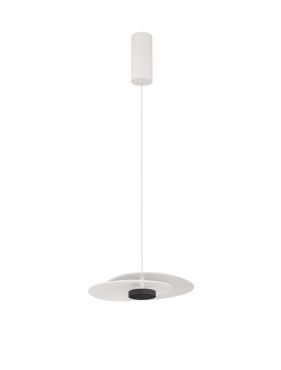 Nova Luce Olea - hanglamp - 35 x 190 x 32 cm - 16W dimbare LED incl. - zandwit