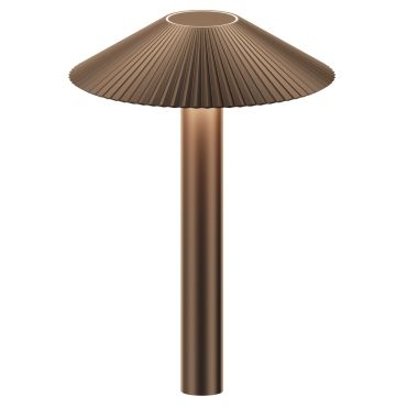 VK Lighting Amelie - tuinpaal - Ø 35 x 50 cm - 15W LED incl. - IP65 - bruin