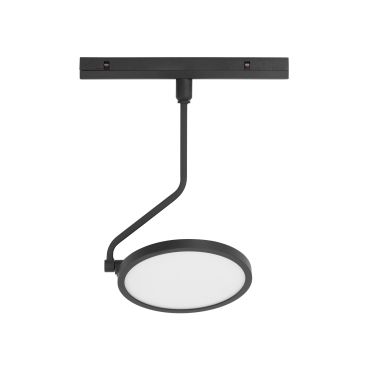 Nova Luce Not 48V - lichtpunt magnetisch railsysteem - Ø 16 x 26 cm - 15W dimbare LED incl. - zandzwart