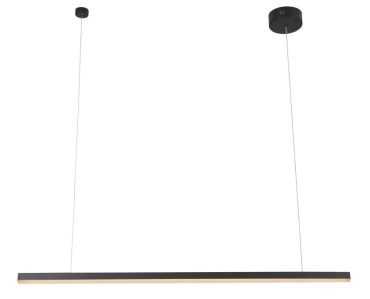 Maxlight Trio - hanglamp - 100 x 150 cm - 12W LED incl. - zwart