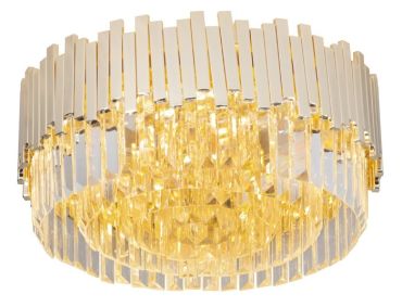 Maxlight Trend - plafondverlichting - Ø 45 x 22 cm - goud