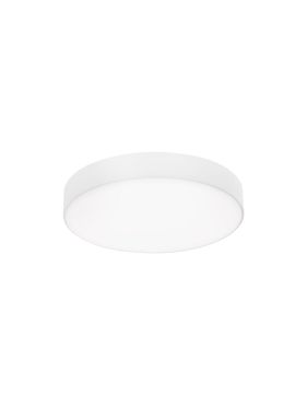 Nova Luce Sotto - plafondlamp met afstandsbediening - Ø 46 x 11,5 cm - 40W LED incl. - mat wit