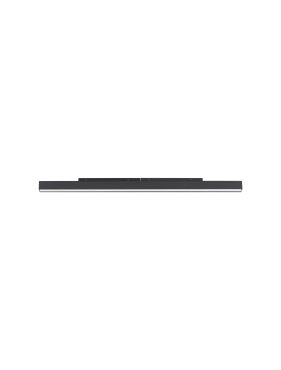 Nova Luce Buxton L - magnetisch railsysteem armatuur - 80,4 x 3,5 x 5,2 - 42W LED incl. - witte lichtkleur - zwart