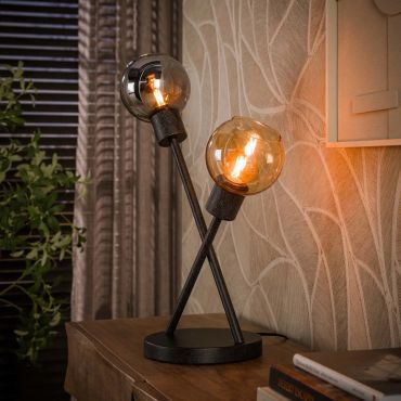 Vico  Sfera Tricolore - tafellamp - 37 x 53 cm - artic zwart