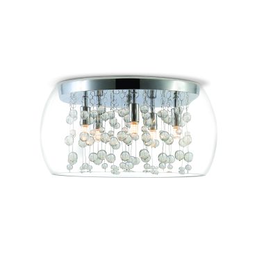 ONE Light Classic - plafondverlichting - Ø 40 x 25 cm - chroom