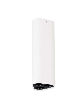 Nova Luce Etho - plafondlamp - 5 x 15 x 5 cm - 6W LED incl. - zandwit en zwart