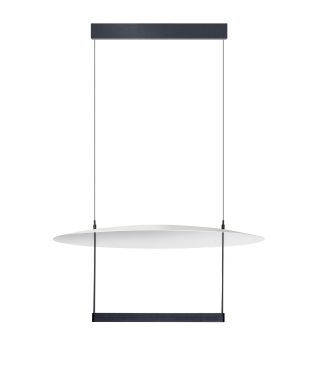 ETH Diana - hanglamp - Ø 60 x 200 cm - 30W dimbare LED incl. - wit