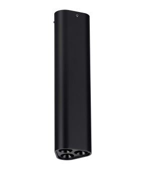 Nova Luce Etho - plafondlamp - 5 x 20 x 5 cm - 6W LED incl. - zandzwart