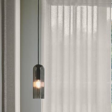 Nordlux Miella - hanglamp - Ø 12,3 x 230 cm - gerookt