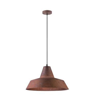 VK Lighting Sosta - hanglamp - Ø 30 x 121 cm - roestbruin