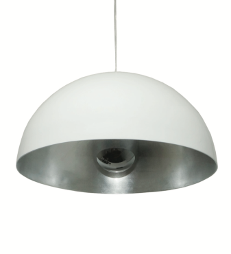 Artdelight Gala - hanglamp - Ø 50 x 180 cm - wit