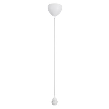 Nordlux Basic - hanglamp - Ø 12,4 x 200 cm - wit