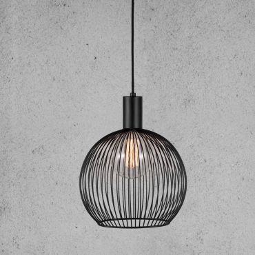Design for the People Aver 30 - hanglamp - Ø 30 x 342,35 cm - zwart