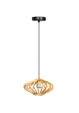 ETH Tess - hanglamp - Ø 25 x 200 cm - lichtbruin