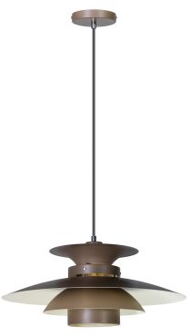 ETH Potenza - hanglamp - Ø 50 x 200 cm - taupe