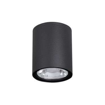 Nova Luce Ceci - buiten plafondlamp - Ø 9 x 11 cm - 6W LED incl. - IP65 - zwart