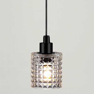 Nordlux Hollywood - hanglamp - Ø 10,8 x 317,7 cm - transparant