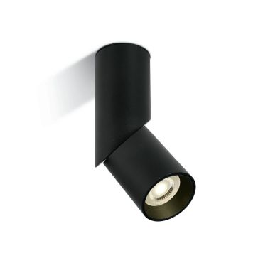 ONE Light GU10 Ceiling Lights  - opbouwspot 1L - Ø 5,7 x 19,6 cm - zwart