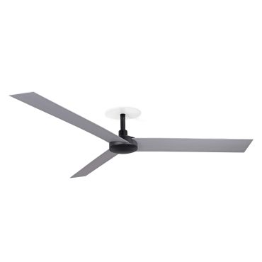 Faro Cruiser XL - plafondventilator met inbouwrozet - Ø 160 cm - mat zwart en aluminium