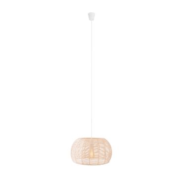 Maxlight Praslin - hanglamp - Ø 39 x 165 cm - wit