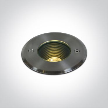 ONE Light Dark Light Inground Range - grondspot voor buiten - Ø 120 mm, Ø 100 mm inbouwmaat - 3,5W LED incl. - IP67 - roestvrij staal