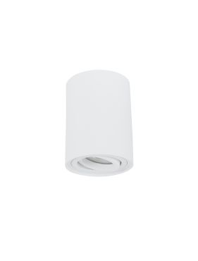 Nova Luce Ulty - opbouwspot - Ø 8,5 x 11,5 cm - wit