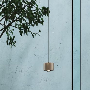 VK Lighting Aura - inbouw hanglamp - Ø 10,2 x 310,1 cm - 10W dimbare LED incl. - goud