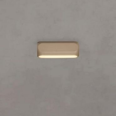Nova Luce Elli - plafondlamp - 17 x 6 cm - 11W dimbare LED incl. - Moca-koffie en mat zwart