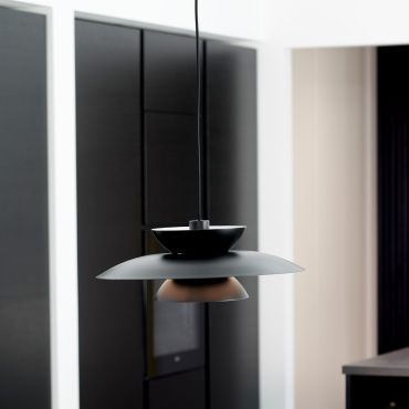 Nordlux Carmen - hanglamp - Ø 45 x 215 cm - zwart