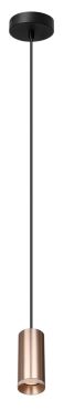 Artdelight Milano - hanglamp - Ø 6,5 x 150 cm - rosé champagne