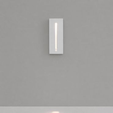 Nova Luce Aizen - inbouw wandverlichting - 5 x 13,5 x 6,5 cm - 3W LED incl. - IP65 - zandwit