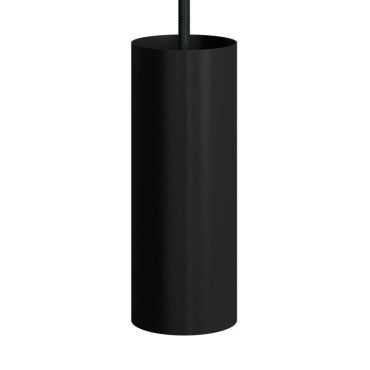 Creative Cables Tube - hanglamp 1L - Ø 6 x 190 cm - zwart