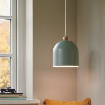 Nordlux Gaston - hanglamp - Ø 20 x 200 cm - groen