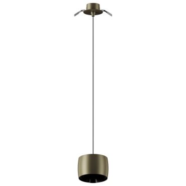 VK Lighting Aura - inbouw hanglamp - Ø 10,2 x 310,1 cm - 10W dimbare LED incl. - bruin