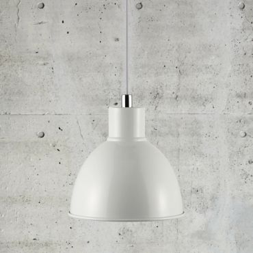 Nordlux Pop - hanglamp - Ø 21,5 x 220 cm - wit