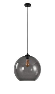 Artdelight Marino - hanglamp - Ø 40 x 195 cm - gerookt