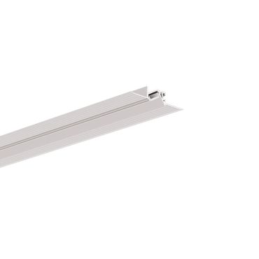 KLUS MICRO-30DEG-KOZ - inbouw LED profiel met schuine lichthoek van 30 graden - 5,75 x 1,12 cm - aluminium