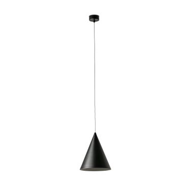 Faro Lina - hanglamp - Ø 23,5 x 24,6 cm - 12W LED incl. - zwart