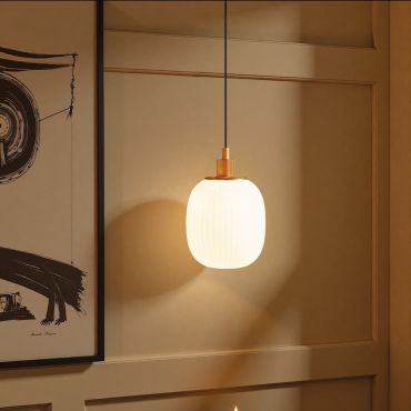 VK Lighting Pero - hanglamp - Ø 14,2 x 172,5 cm - mat messing