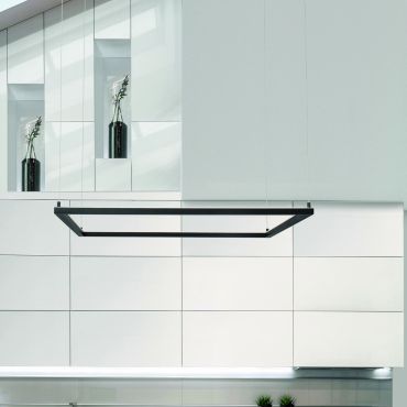 Nova Luce Eterna - hanglamp - 100 x 100 x 120 cm - 50W dimbare LED incl. - zand zwart