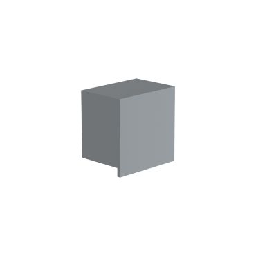 VK Lighting Pit - buiten wandverlichting - 6,2 x 6,2 x 4,3 cm - 3W LED incl. - IP65 - antraciet