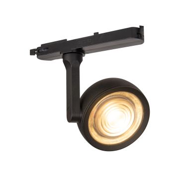 Maxlight Charon - railspot - 3-fase railsysteem - 17 x 10,2 x 14,8 cm - 15W LED incl. - zwart