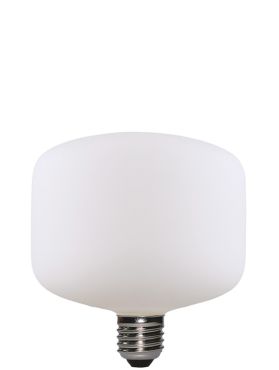 Daylight Italia Creta LED Lamp - Ø 11,5 x 14,5 cm - E27 - 6W dimbaar - 2700K - wit